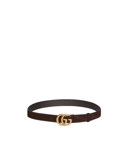Gucci Black Logo Plaque Belt for men