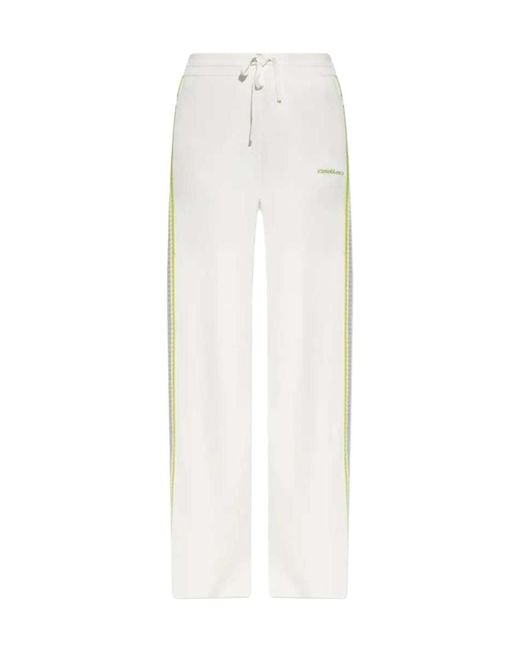 Casablanca White Tennis Trousers