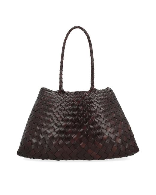 Dragon Diffusion Black Santa Croce Big Bag