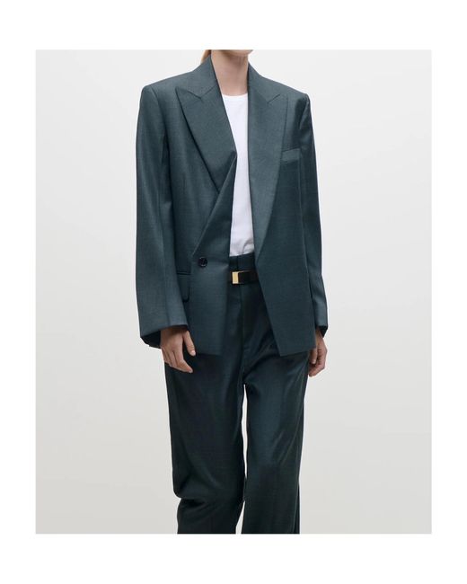 Victoria Beckham Black Wool Jacket