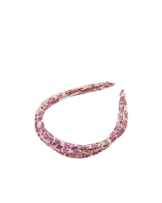 Etro Pink Pattern Hair Band