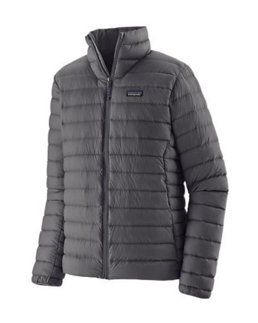 Patagonia Gray Quilted Lightweight Down Jacket for men