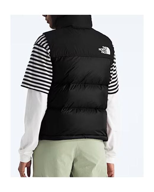 The North Face Black 1996 Retro Nuptse High-Neck Vest