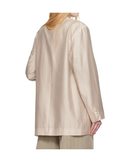 Our Legacy Natural Workshop X Emporio Armani Collaboration Pomposo Casual Jacket
