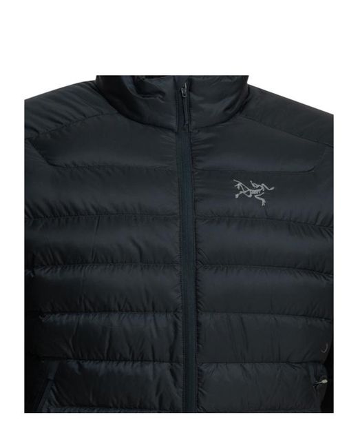 Arc'teryx Black Quilted Down Jacket for men