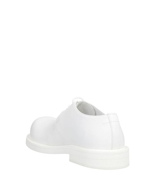 MM6 by Maison Margiela White Minimalist Casual Flat Shoes