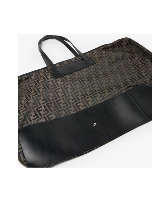 Fendi Black Ff Light Duffle for men