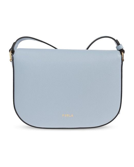 Furla Blue Moonlight Small Shoulder Bag