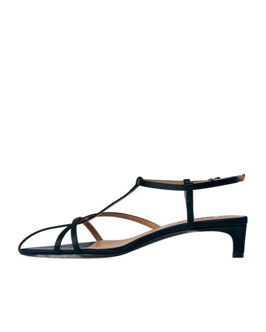 Jil Sander Multicolor Cage Strappy Heeled Sandals