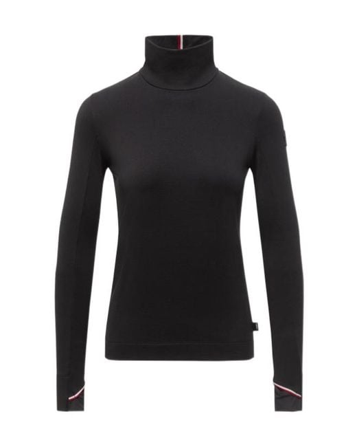 Moncler Black Polartec Turtleneck