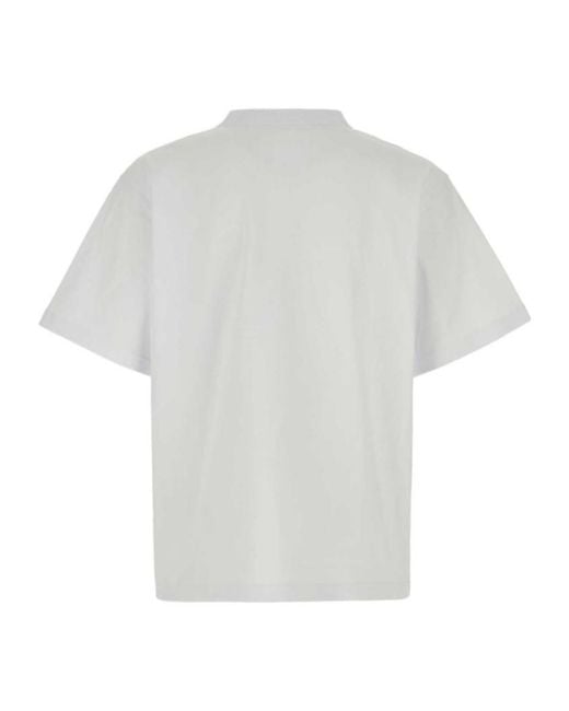 SACAI X CARHARTT WIP White X Sacai Cotton T-Shirt