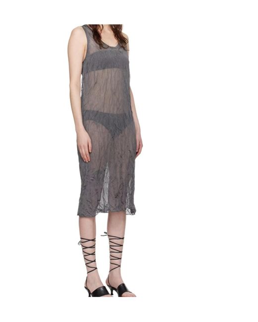 Filippa K Gray Pleated Dress