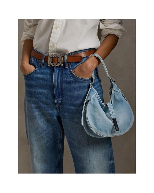 Polo Ralph Lauren Blue Id Small Shoulder Bag