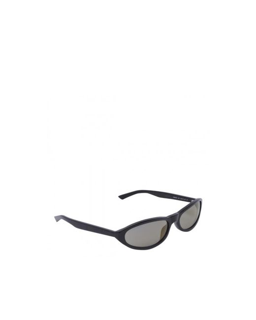 Balenciaga White Eyewear Neo Round Sunglasses