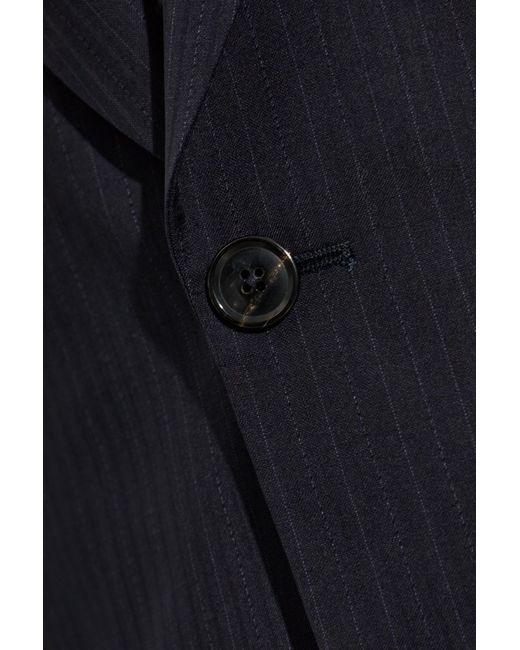 Paul Smith Blue Long-Sleeved Suit for men
