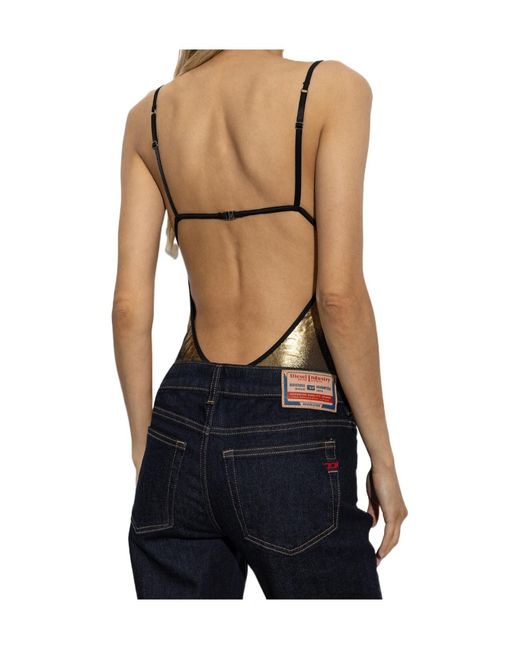 DIESEL Black Cami Bodysuit