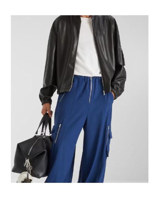 Fendi Black Nappa-Leather Blouson for men