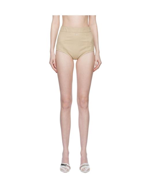 Coperni Natural Hardware Shorts
