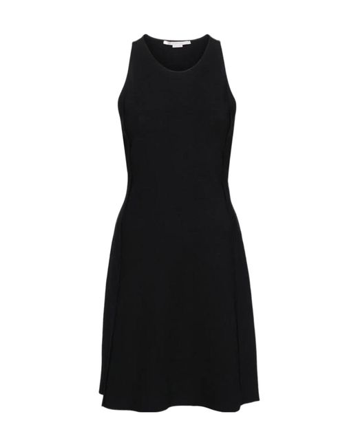 Stella McCartney Black Sleeveless Midi Dress