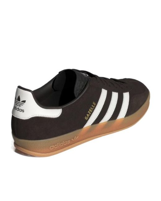 Adidas Black Originals Gazelle Indoor Shoes for men