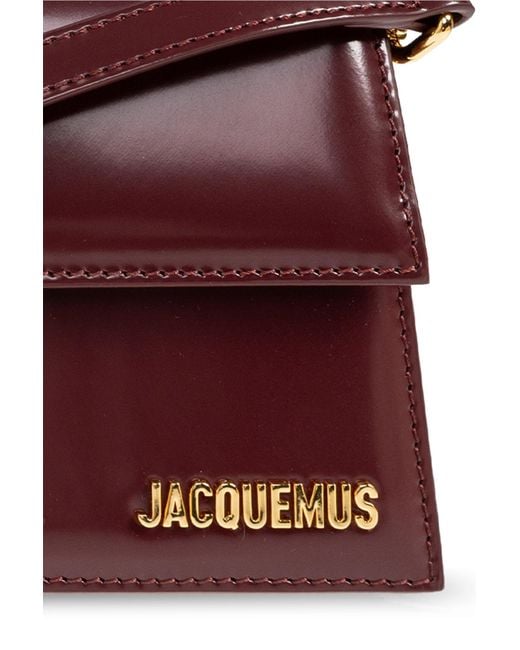 Jacquemus Purple Logo Shoulder Bag