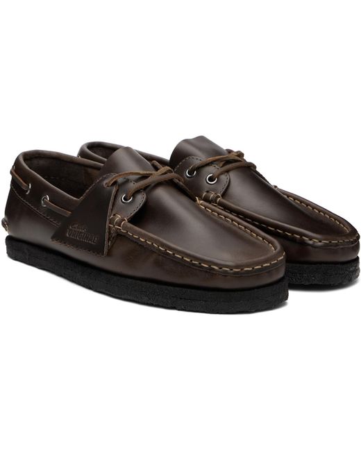 Clarks Black Godney Boat Shoes for men