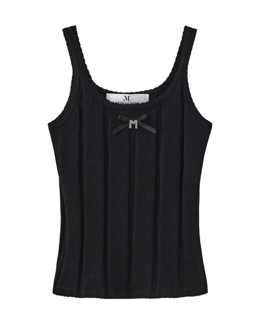 Marissa Chiara Black Sleeveless Vest