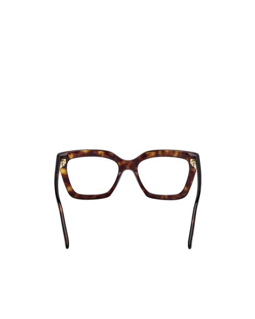 Tom Ford White Eyewear Cat Eye Frame Glasses