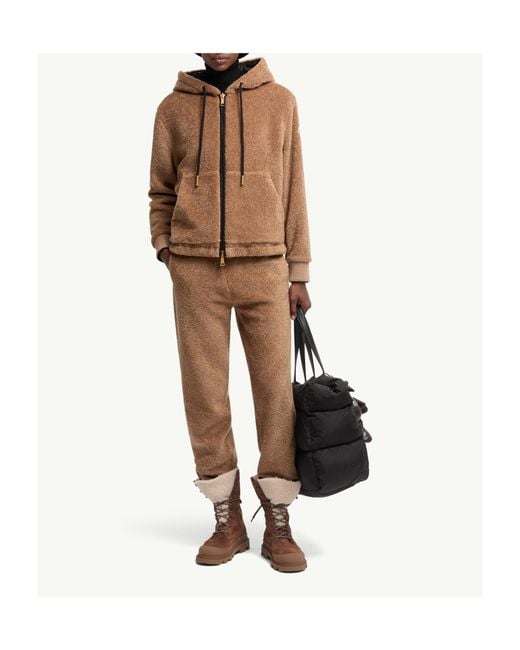 Moncler Brown Reversible Zip-Up Jacket