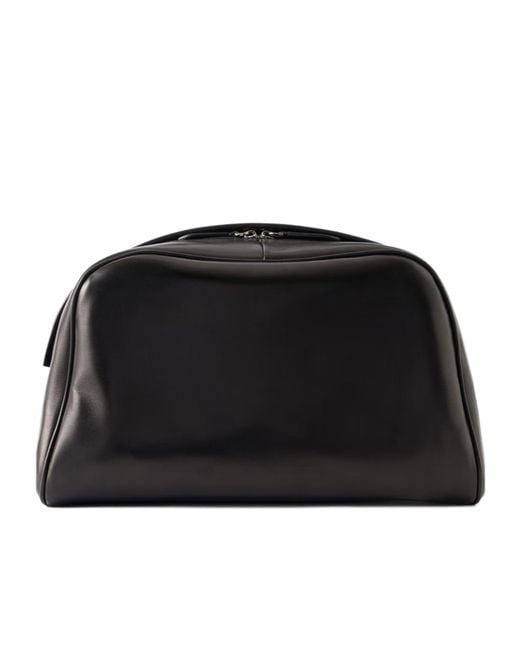The Row Black Leila Clutch