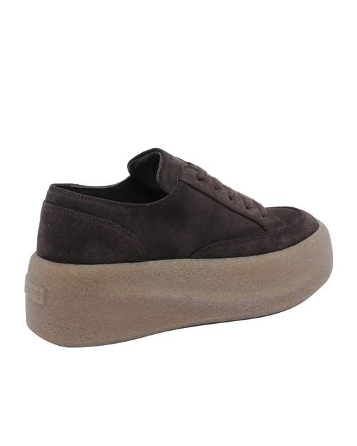 Vic Matié Black Lace-Up Sneakers