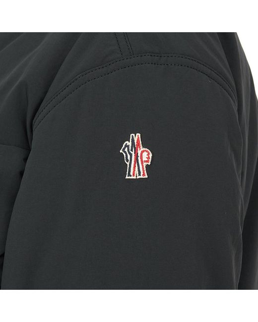Moncler Black Long-Sleeved Down Jacket for men