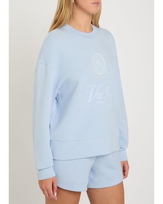 Varley Blue Comfortable Sweatshirt