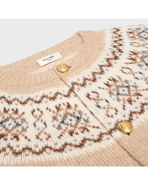 Céline Natural Cardigan for men