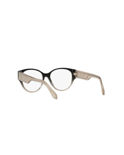 BVLGARI White Geometric Frame Flat Mirror