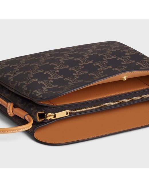 Céline Black Trio Flap