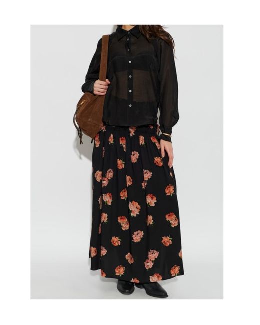 AllSaints Black Long-Sleeved Shirt