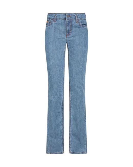 Dolce & Gabbana Blue Straightleg Jeans