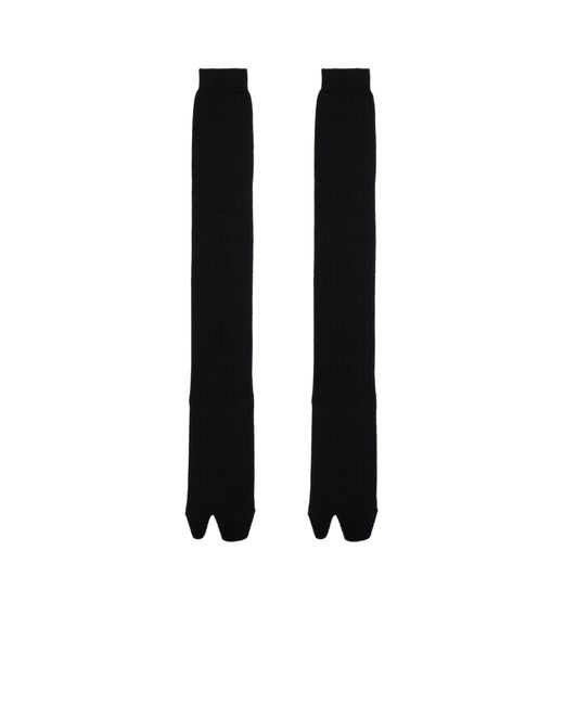 Maison Margiela Black Tabi Toe Socks