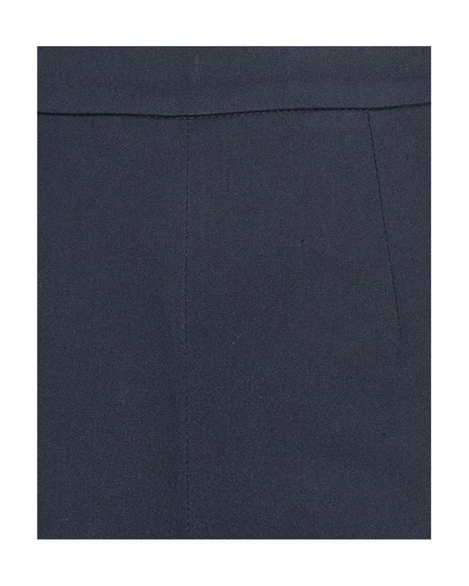 Weekend by Maxmara Blue Minimalist Slim-Fit Long Pants