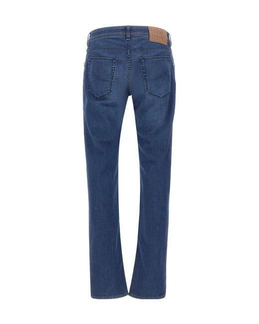 Jacob Cohen Blue Nick Slim-Fit Jeans for men