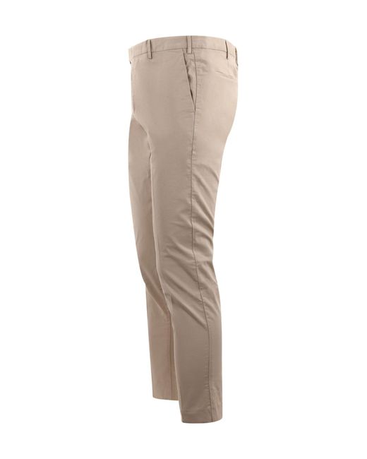 PT01 Gray Pt Torino Slim Fit Trousers for men