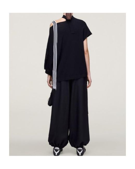 Y-3 Black Knit Top
