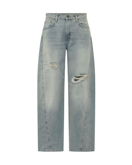 Haikure Gray Logo Jeans