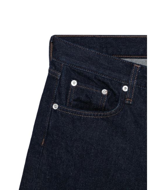 Rag & Bone Blue Button-Up Shorts