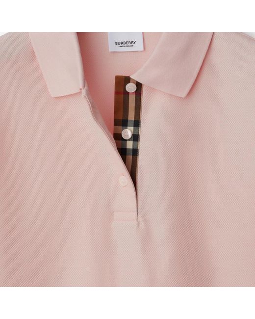 Burberry Pink Polo T-Shirt main image 1