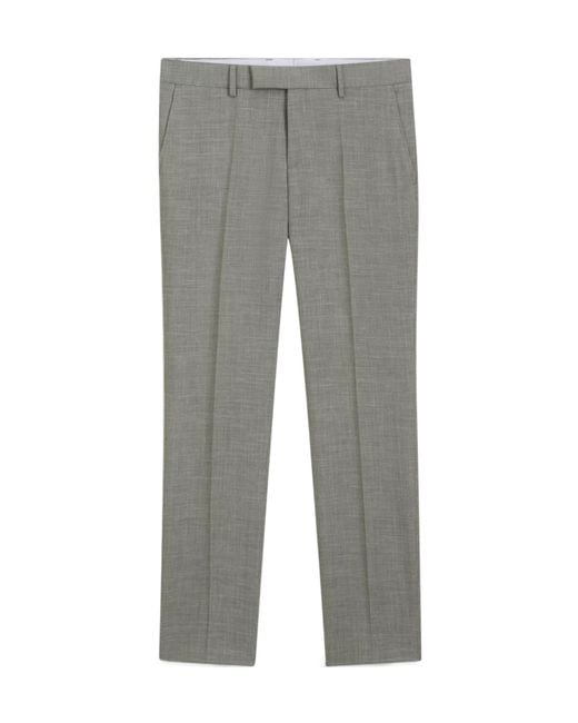 Boss Gray Belt Loop Casual Pants for men