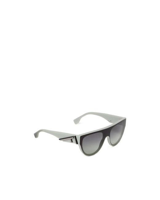 Fendi Gray Full Frame Sunglasses
