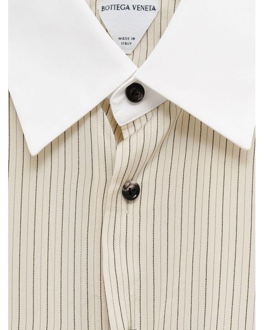 Bottega Veneta White Long-Sleeved Shirt