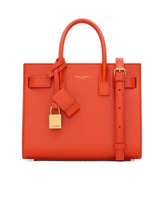 Saint Laurent Red Sac De Jour